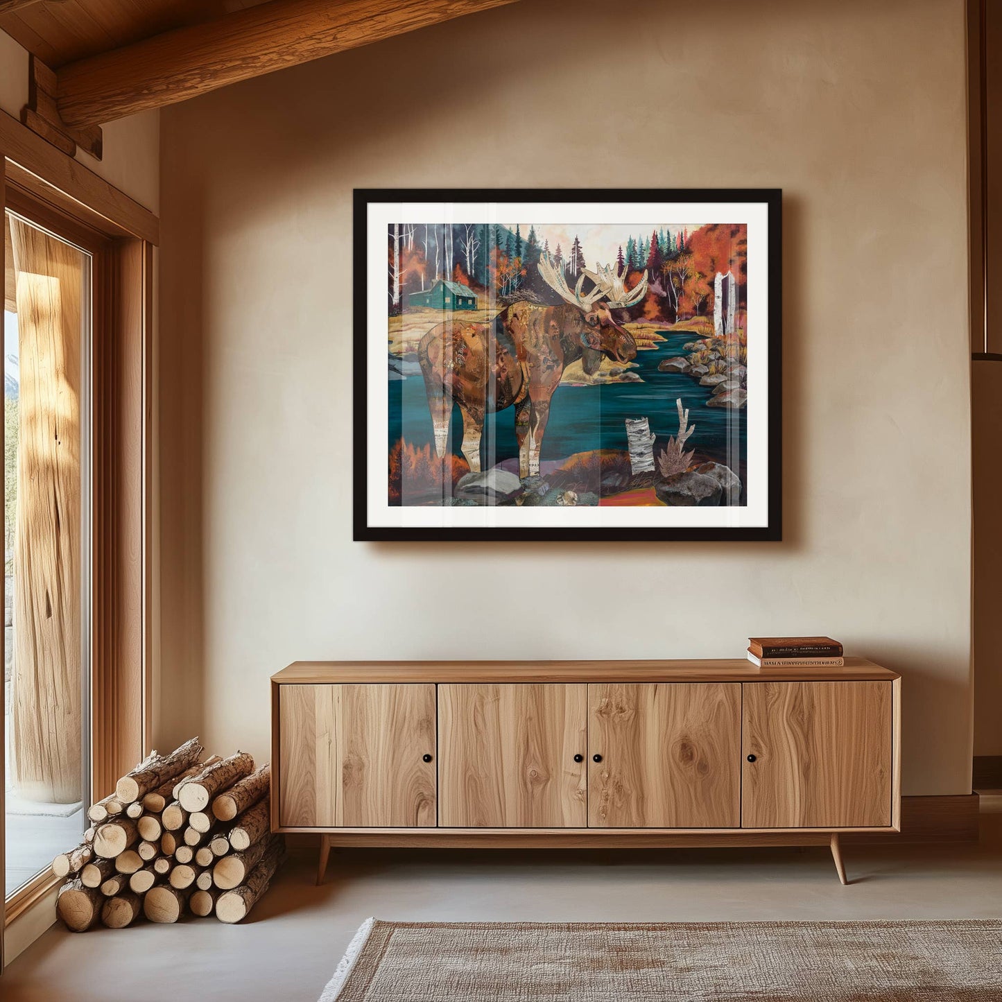 Art Print | Colorado Moose Wall Art | WATER + WILLOW