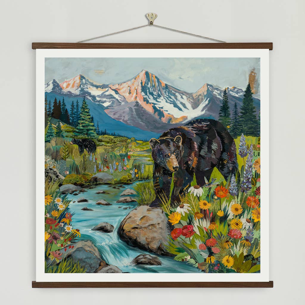 Art Print | Mountain Bear Wall Art | DISTRACTED