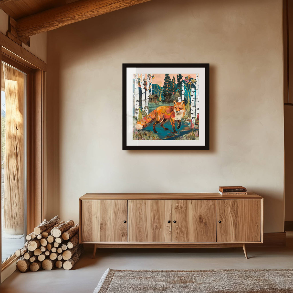 Art Print | Fox Wall Art | AIYANAR'S MESSENGER