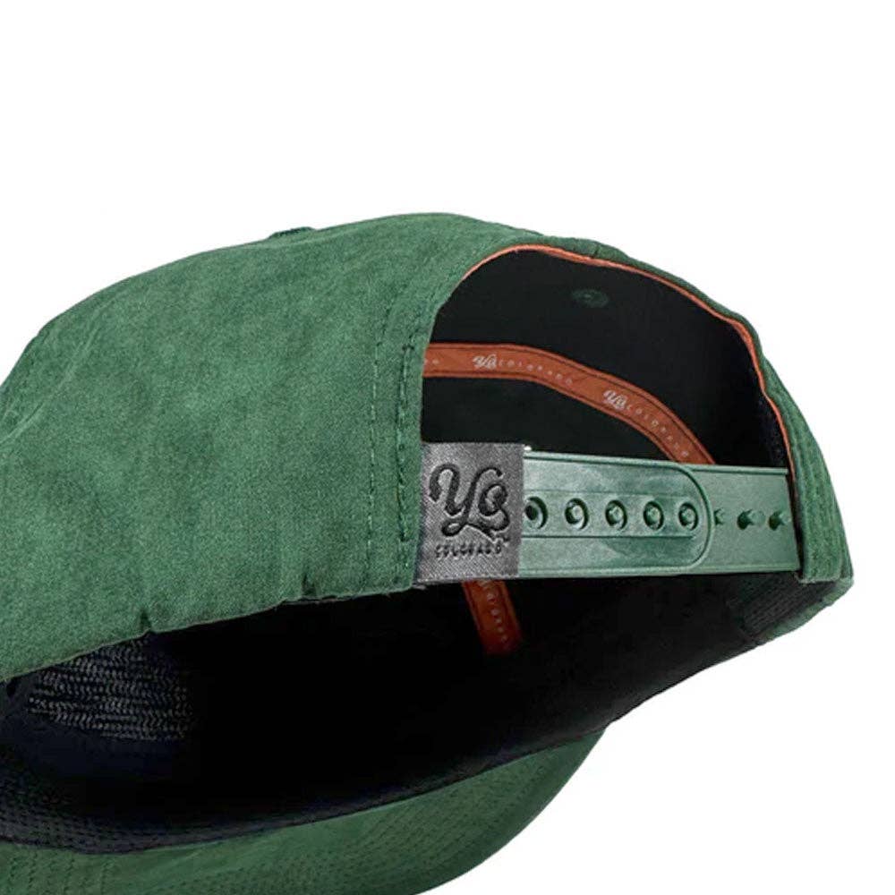 Hat - Mountain C Rope in Forest Green