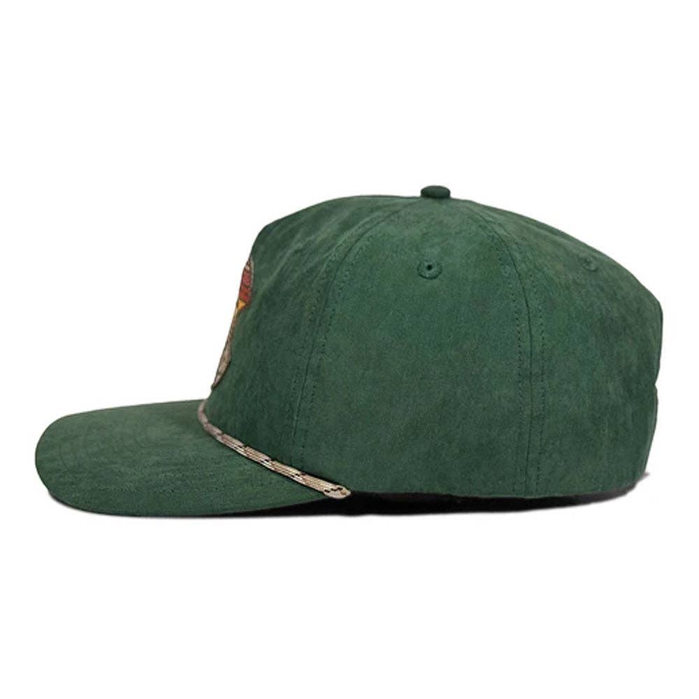 Hat - Mountain C Rope in Forest Green