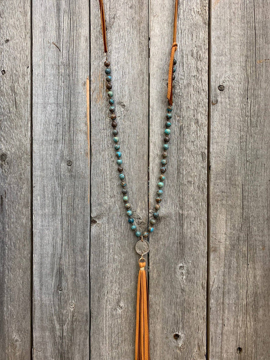Gem Silica, Nickel & Tassel