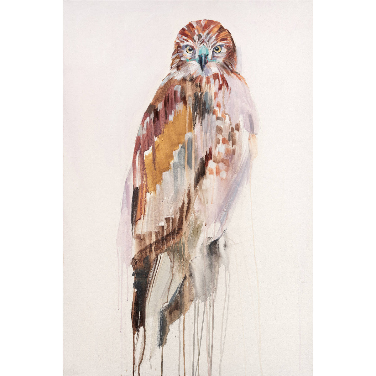 Red-Tailed Hawk | Signed archival print of original painting