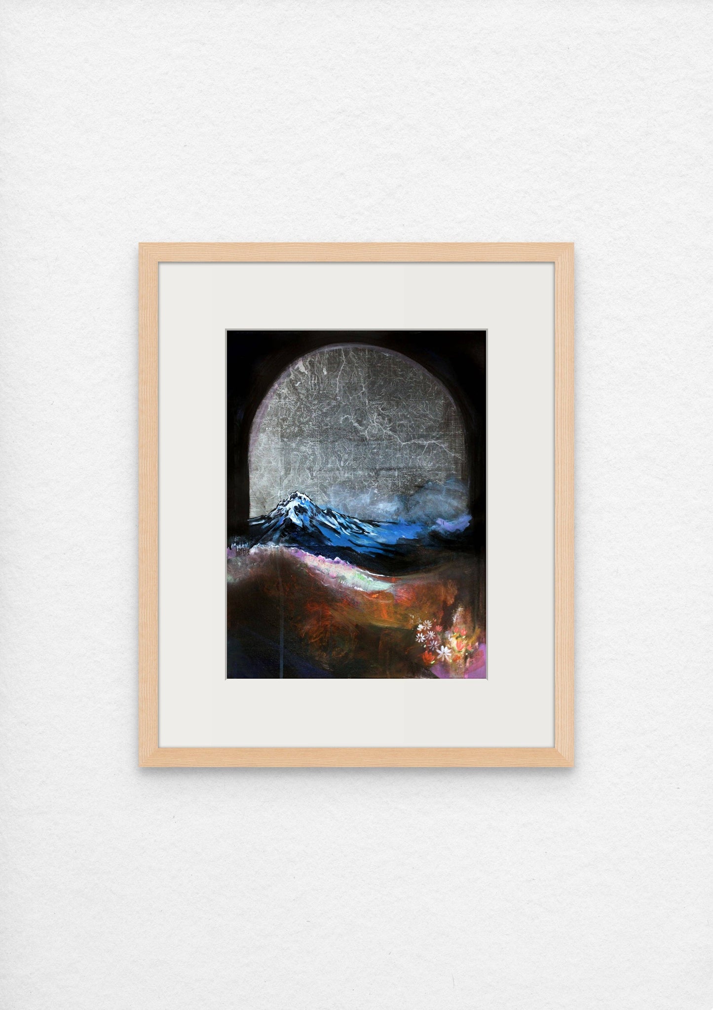Ridgway Arch Map Art Print - Hannah Wilson Art