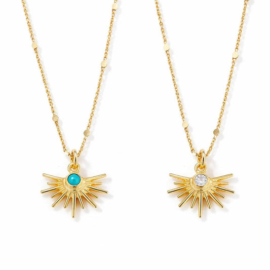 Starburst Necklace - Turquoise