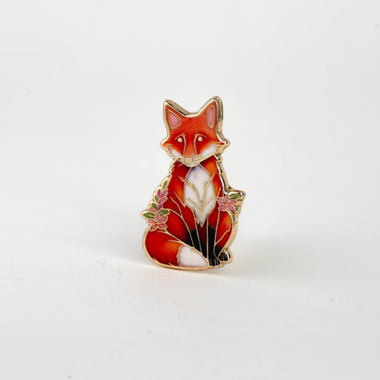 Red Fox Pin, Wildlife Gifts