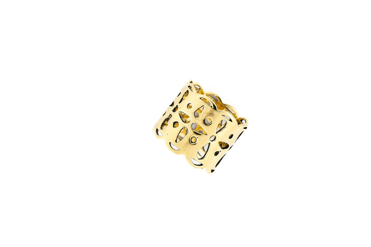 Tula Brass Bandana Slide Ring