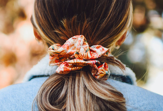 Lucky Wildflowers Scrunchie Cowgirl Hair Accessory