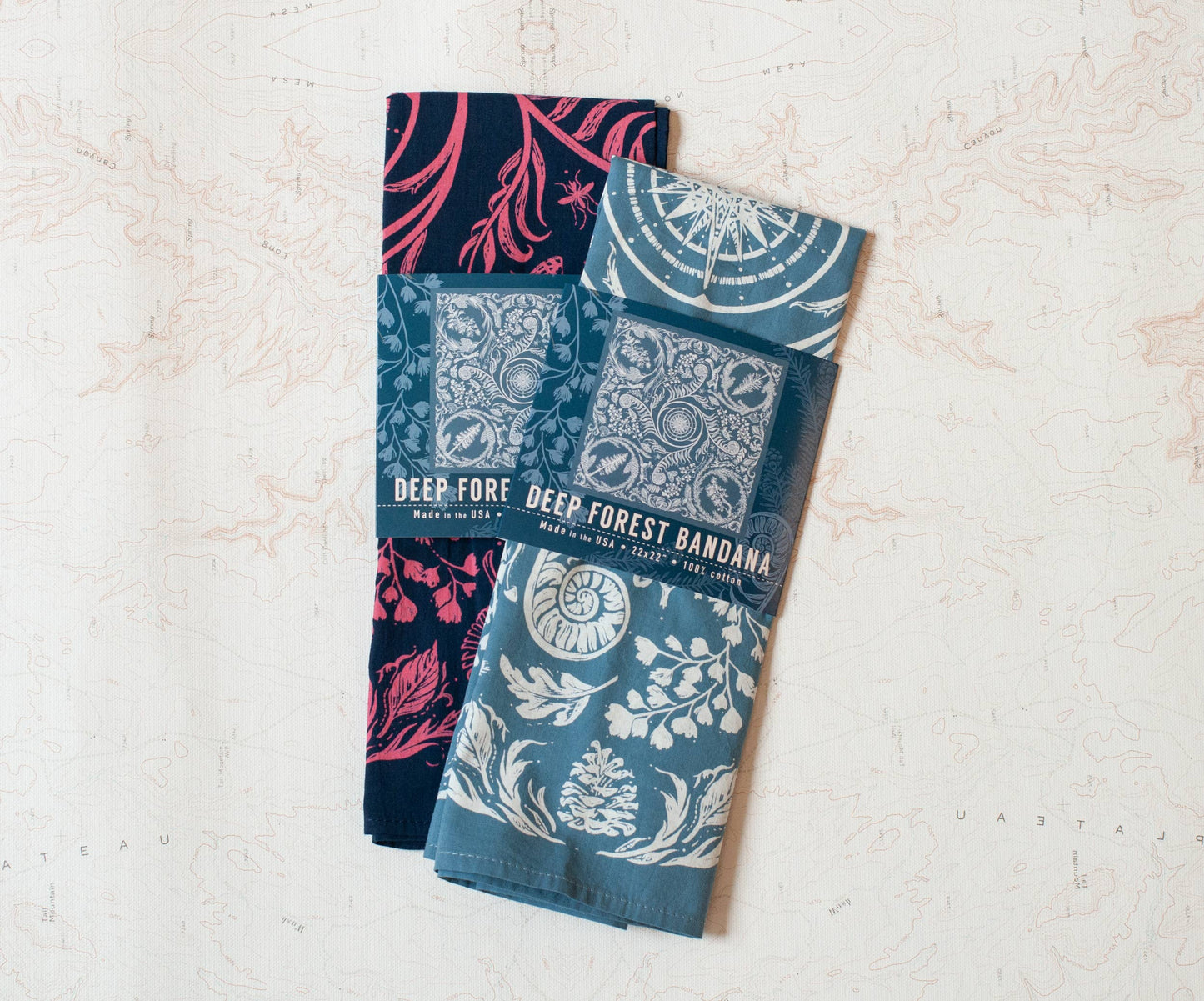 Deep Forest Premium Discharge Bandana