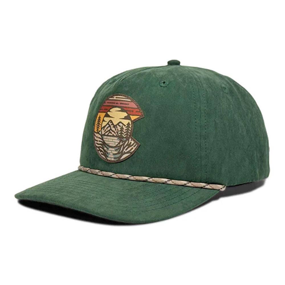 Hat - Mountain C Rope in Forest Green