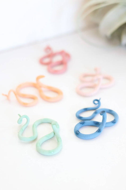 Pastel Fruit Ceramic Snakes