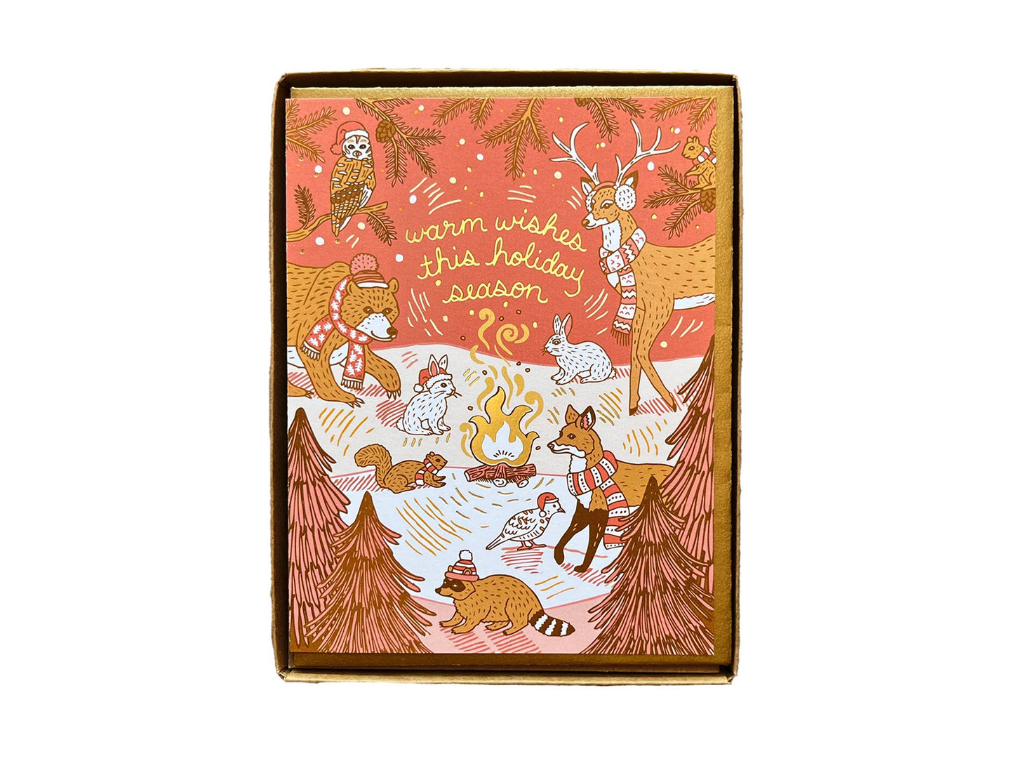 Woodland Holiday Card - Set of 6