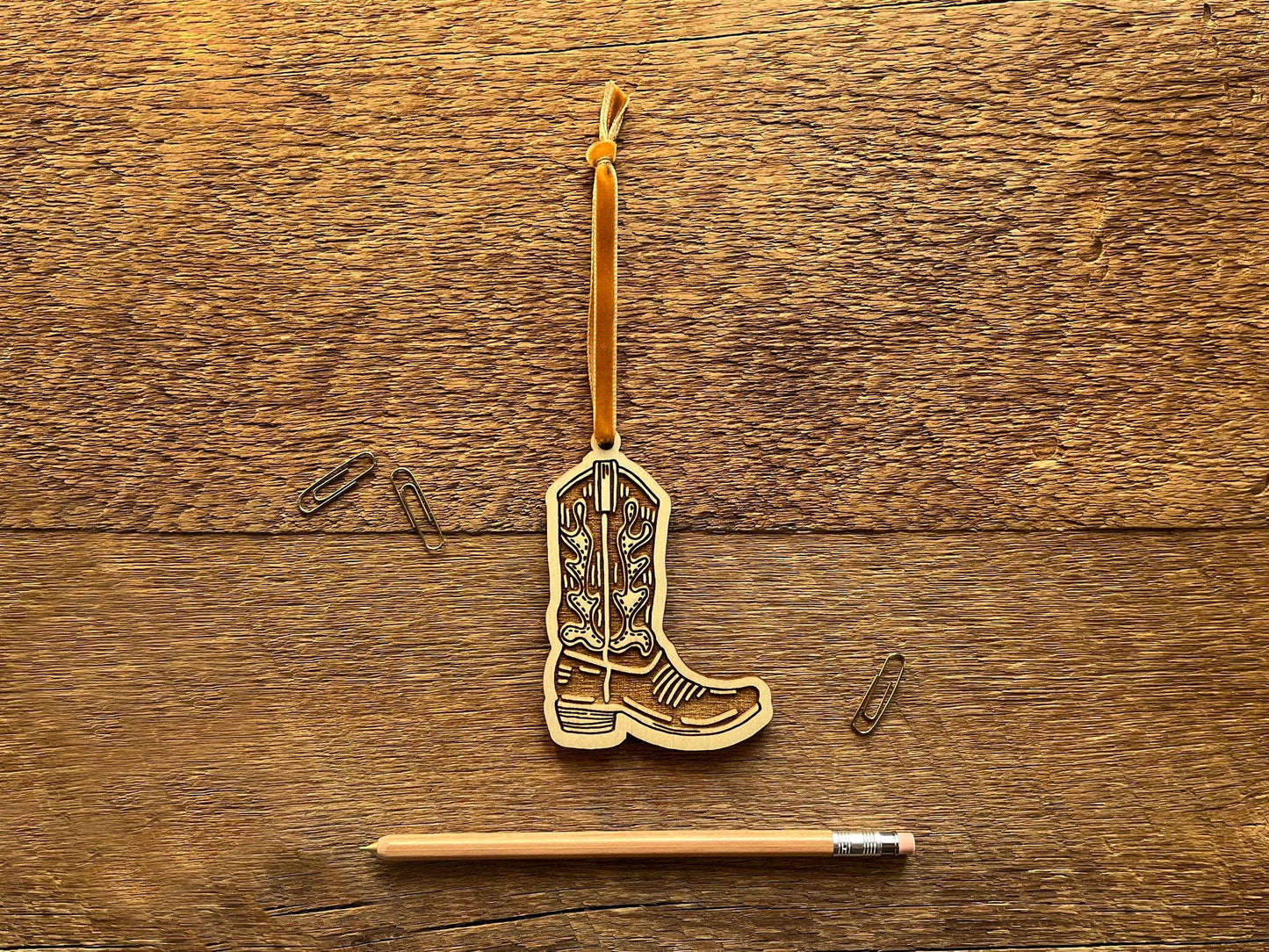 Cowboy Boot Ornament