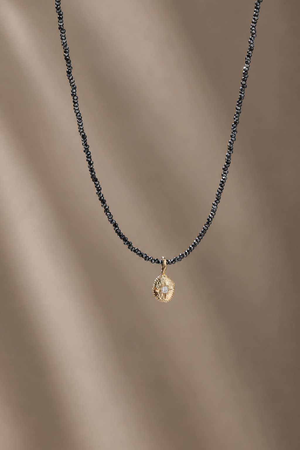 The North Light Necklace - Hematite