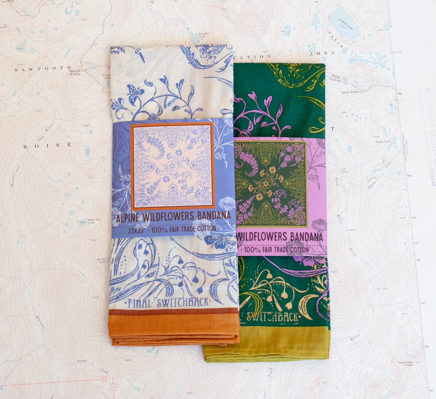 Wildflowers Fair Trade Cotton Bandana