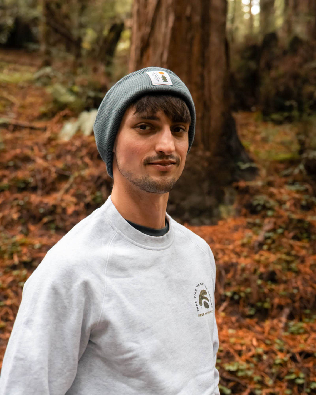 Evergreen Cuffed Beanie | Slate