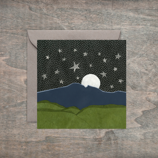 A Fuller Moonrise - Kris Batchelder Greeting Card