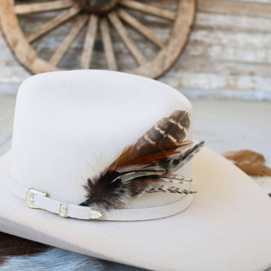 Feather Hat Accent - Chicklet