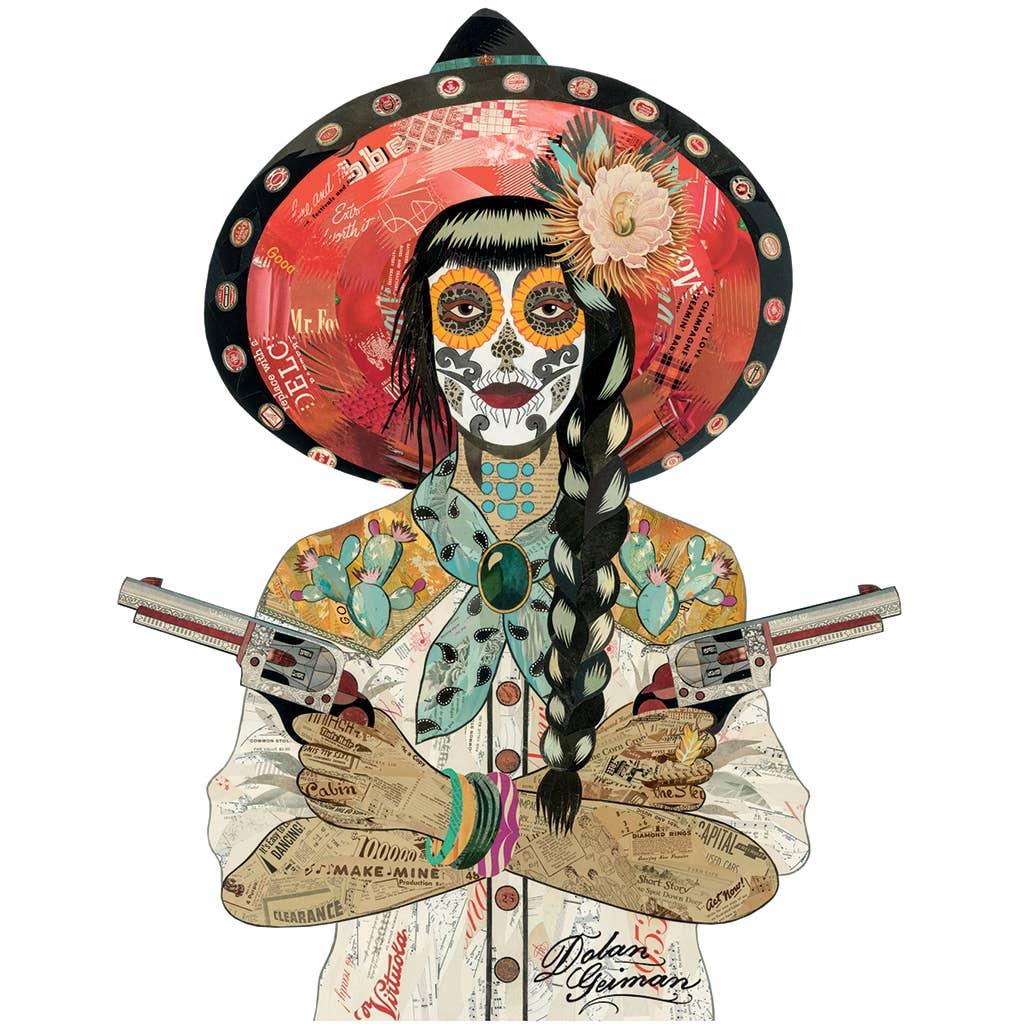 Sticker | Cowgirl Sticker | VAQUERA SUDOESTE (CACTUS)