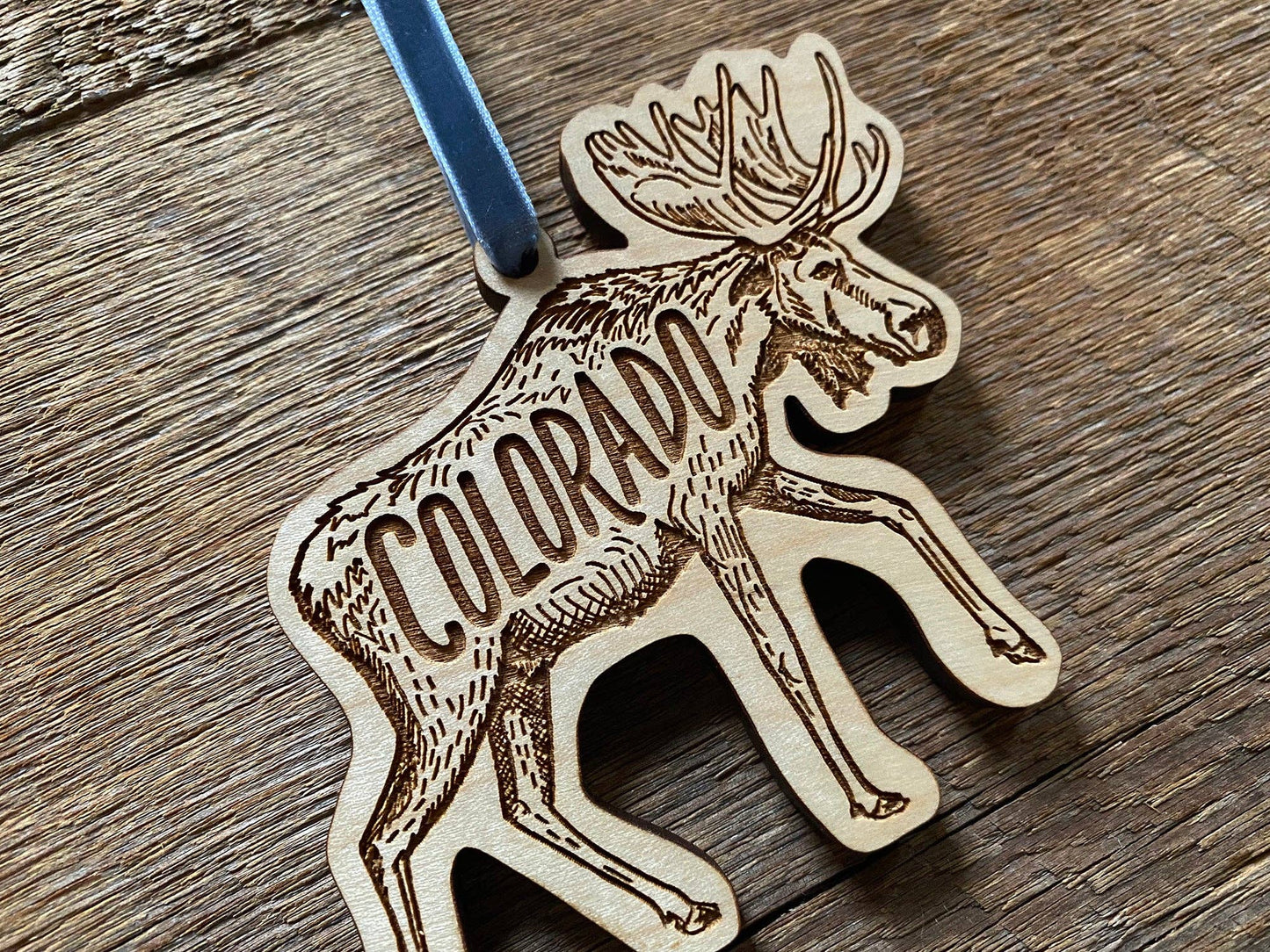 Colorado Moose Ornament