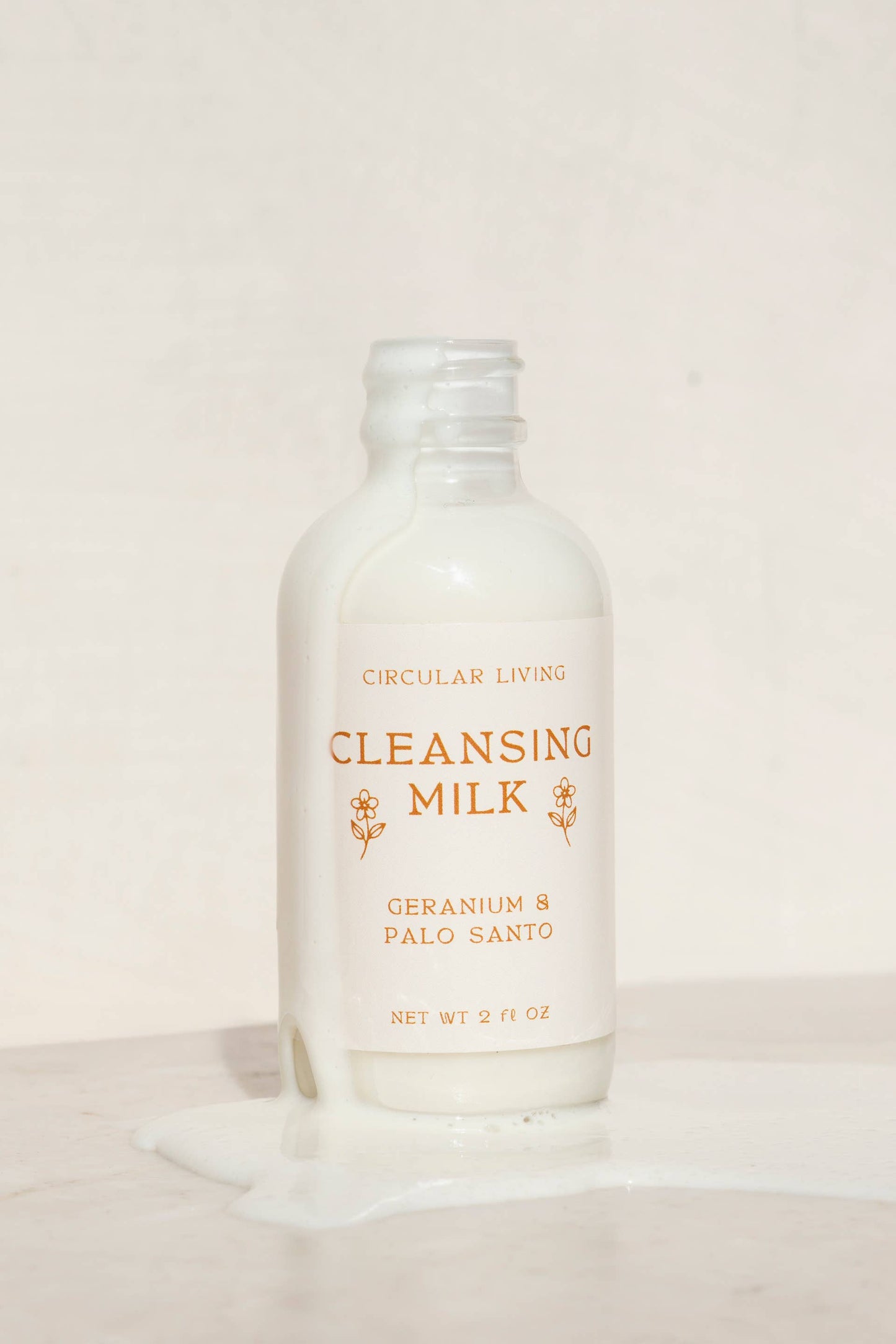 Cleansing Milk, Geranium & Palo Santo