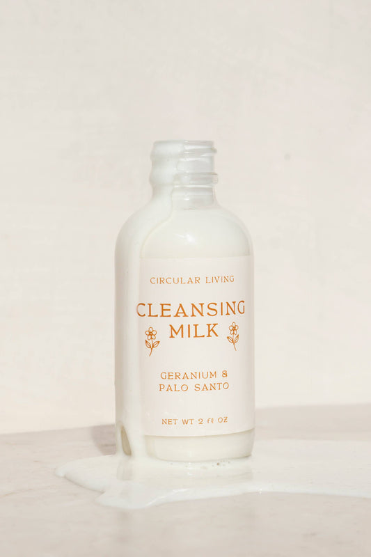 Cleansing Milk, Geranium & Palo Santo