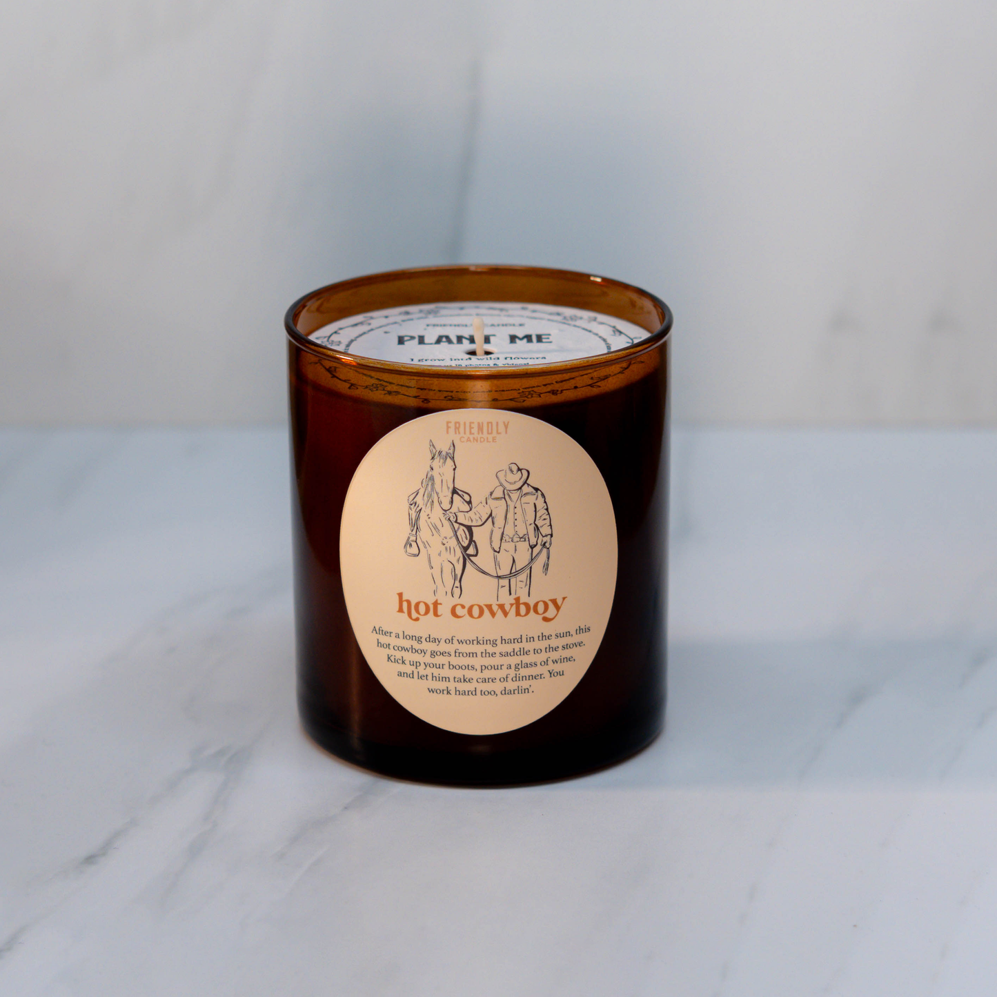 Hot Cowboy Soy Candle