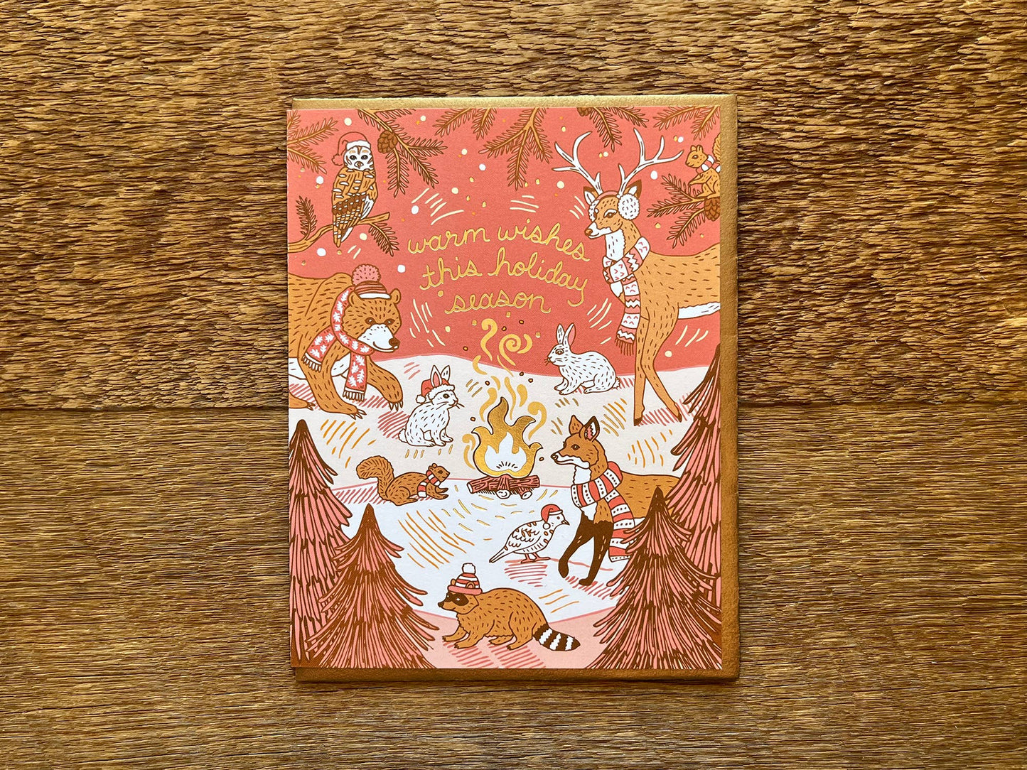 Woodland Holiday Card - Set of 6