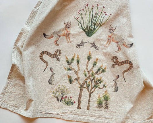 Desert Tea Towel
