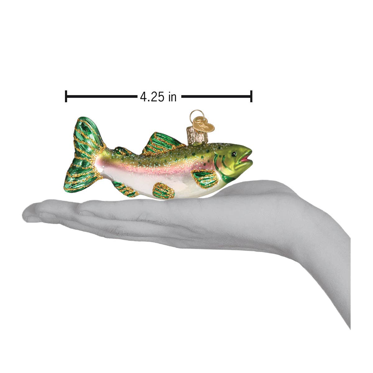 Alpine Rainbow Trout Ornament