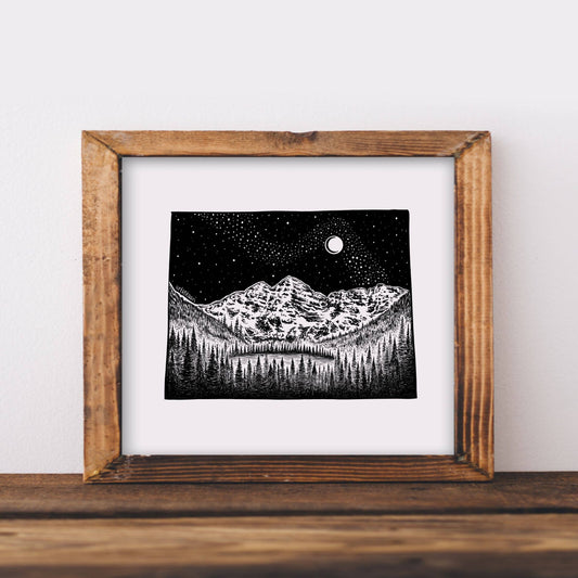 Colorado Art Print