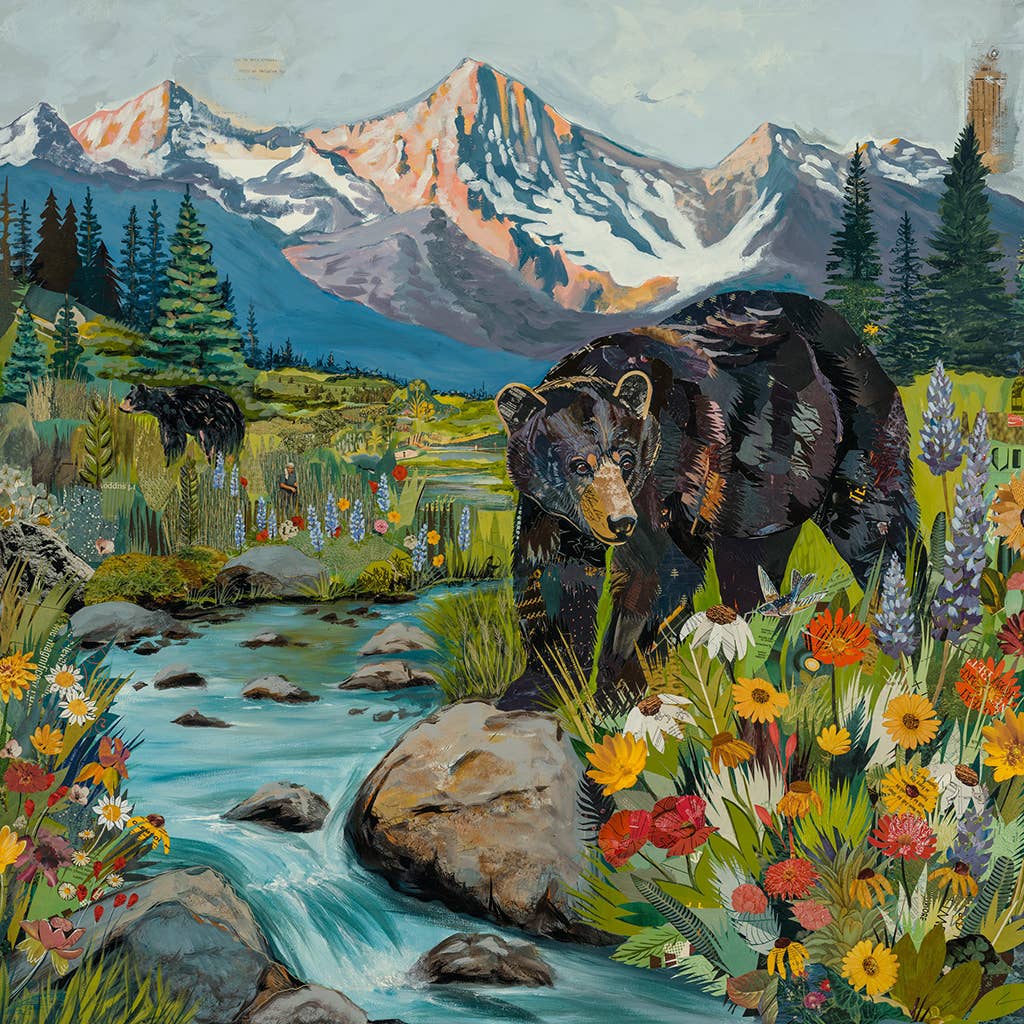 Art Print | Mountain Bear Wall Art | DISTRACTED