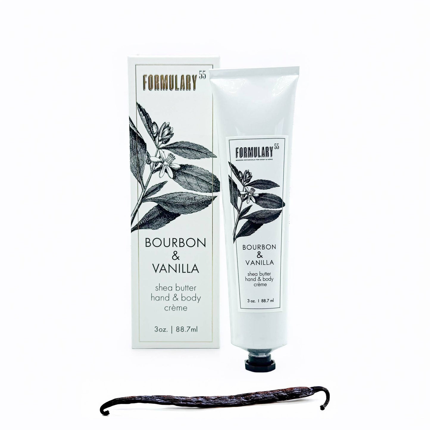 Bourbon & Vanilla - Shea Butter Hand and Body Creme Tube