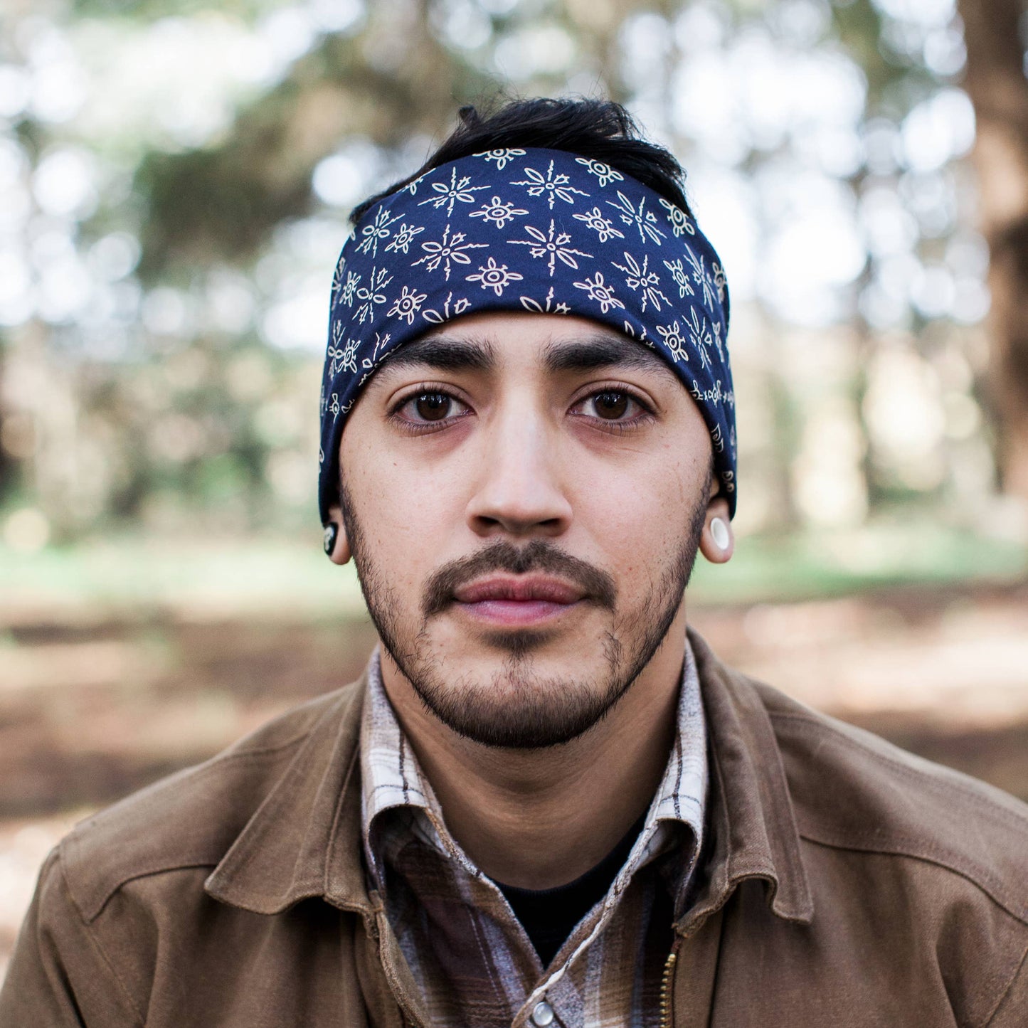Winslow 22-Inch Classic Navy Cotton Bandana