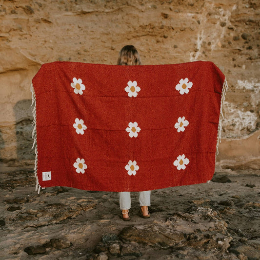 Handwoven Throw Blanket | Lazy Daisy