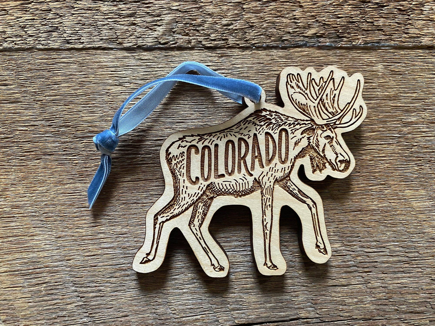 Colorado Moose Ornament