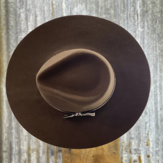 Drifter Flat Brim Rancher Hat - Wool Cashmere