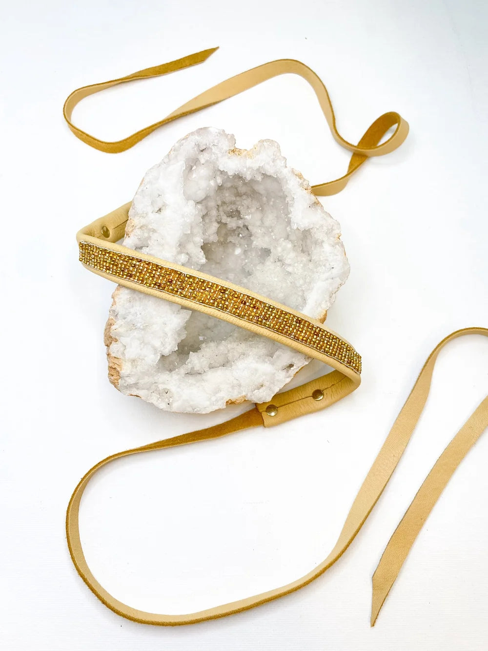 Wheat Flush Lariat Wrap