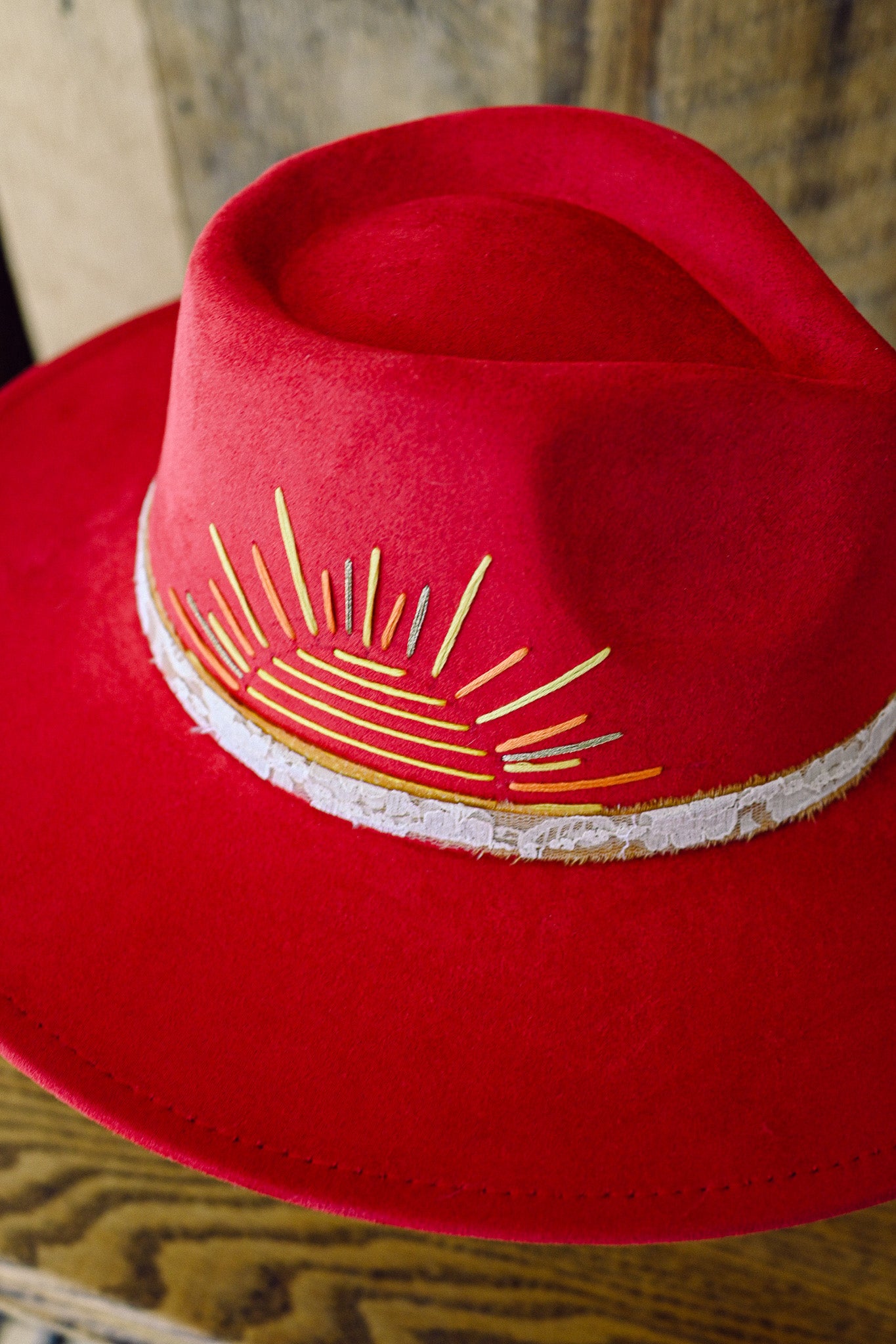 The Eliana - Hand-Embroidered Hat