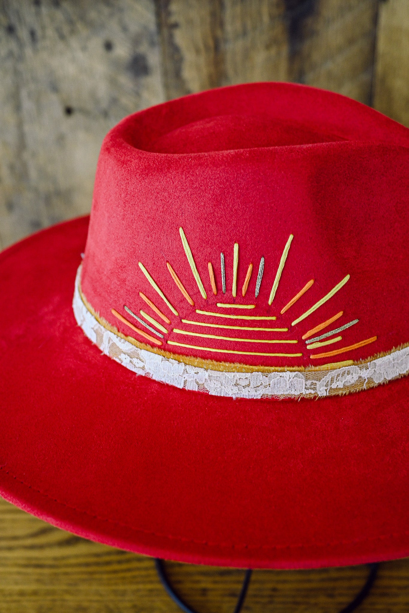 The Eliana - Hand-Embroidered Hat