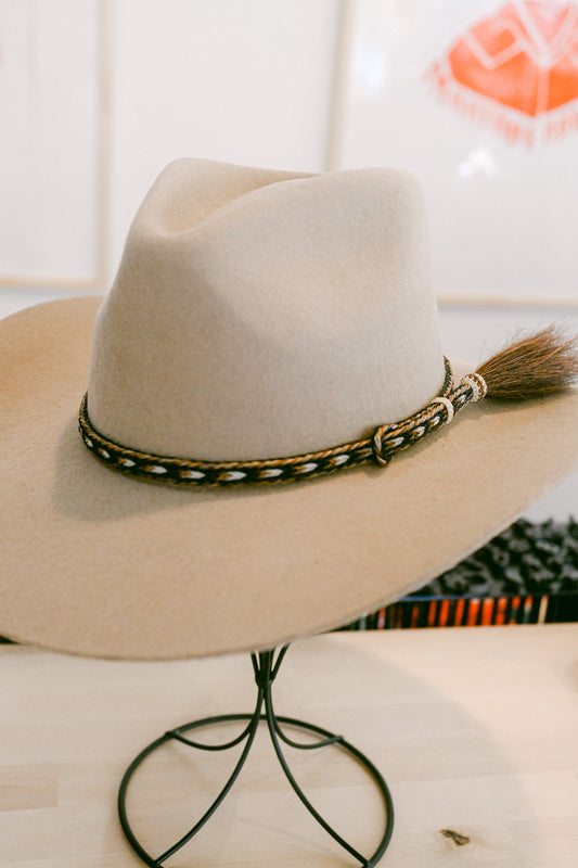 Horsehair Hat Band with Tassel