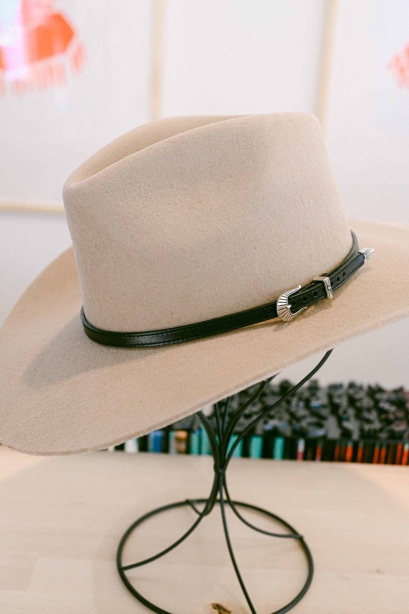 Leather Belt Hat Band