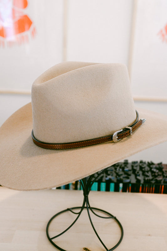 Leather Belt Hat Band