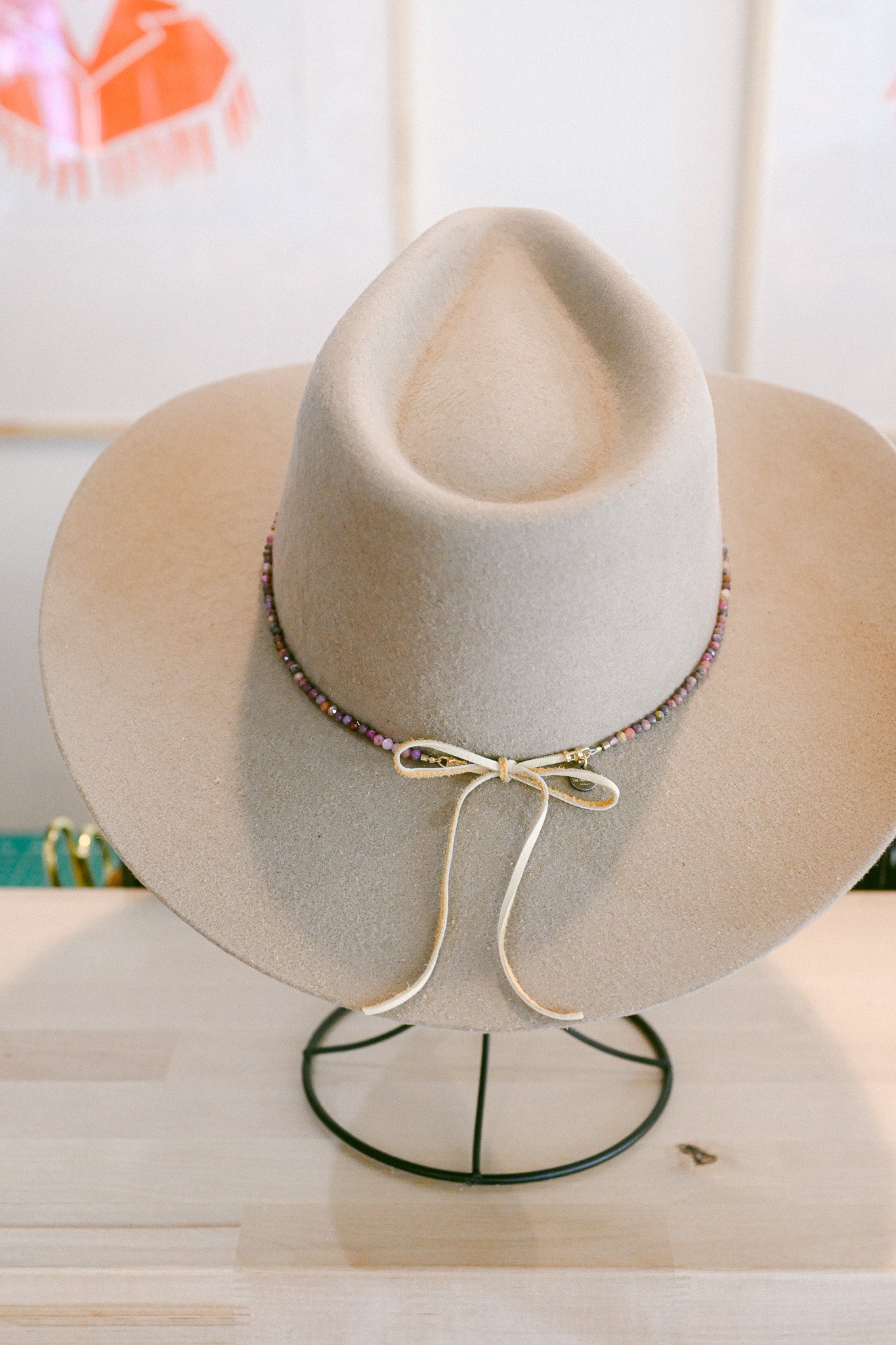 Ruby with Sapphire Gemstone Hat Band