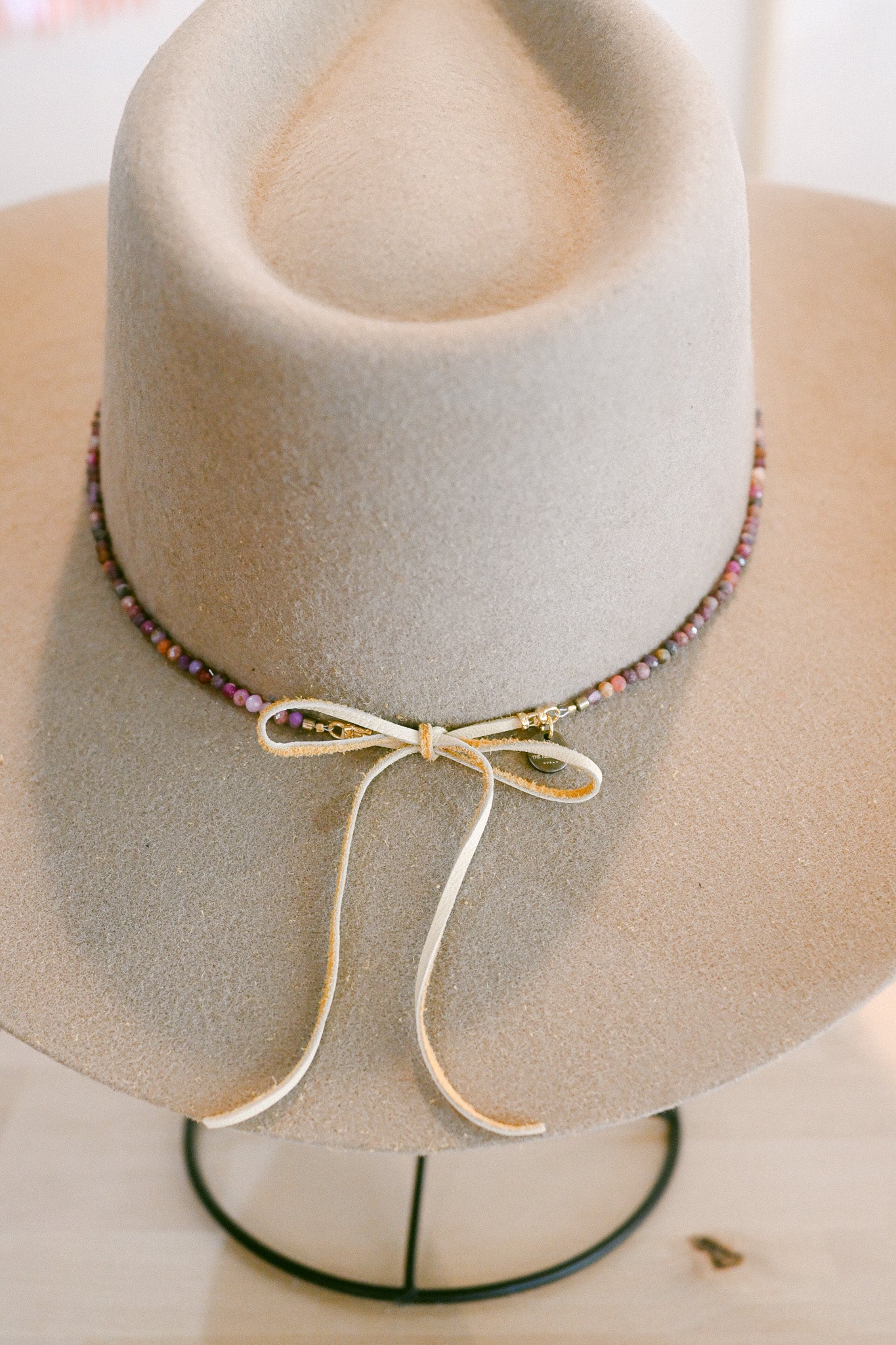 Ruby with Sapphire Gemstone Hat Band