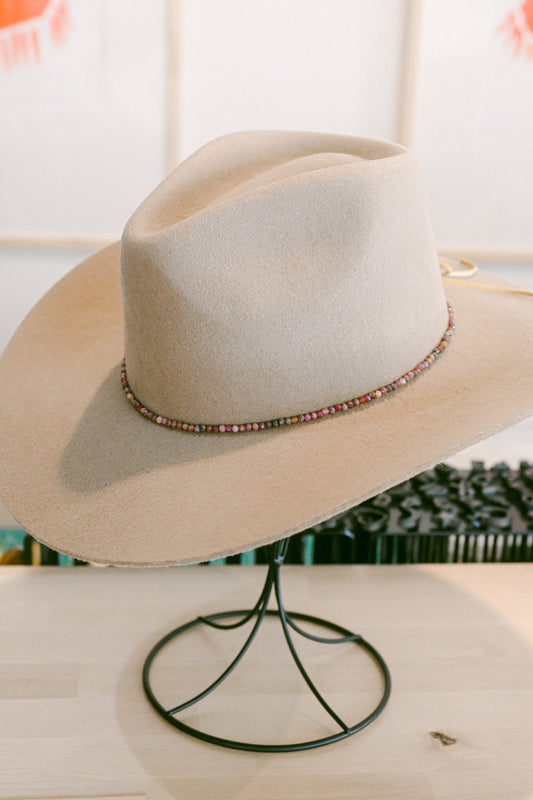 Ruby with Sapphire Gemstone Hat Band