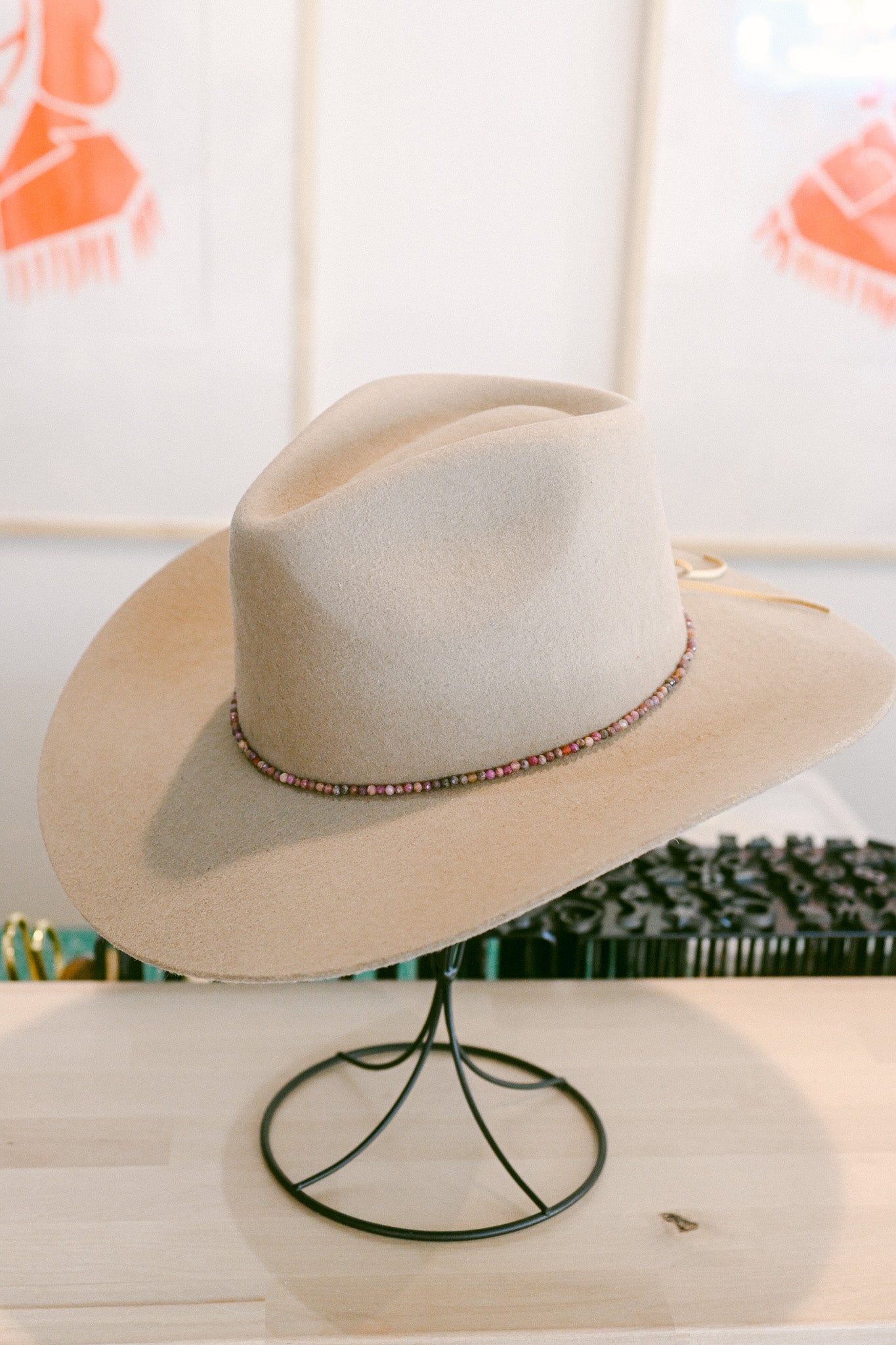 Ruby with Sapphire Gemstone Hat Band
