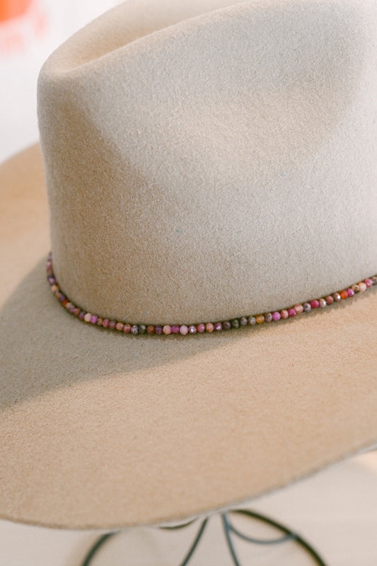 Ruby with Sapphire Gemstone Hat Band