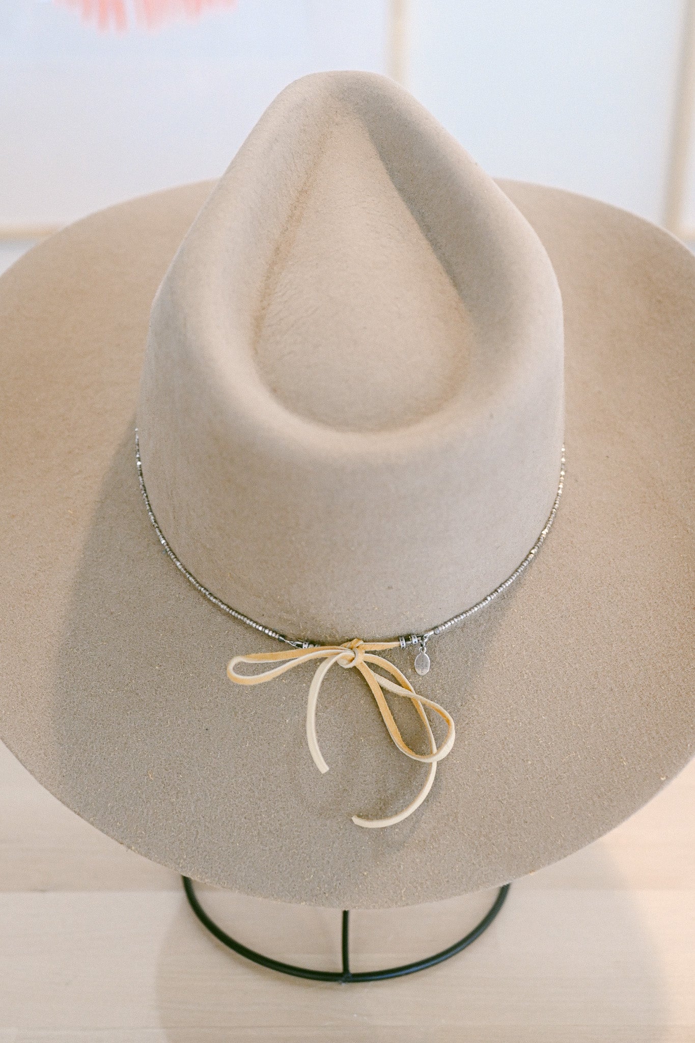 Shimmer Beaded Hat Band