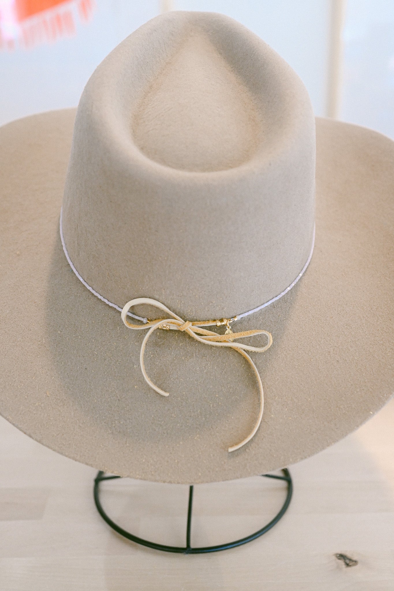 Shimmer Beaded Hat Band
